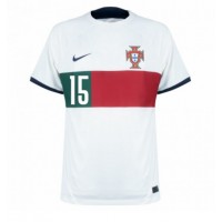 Camisa de Futebol Portugal Rafael Leao #15 Equipamento Secundário Mundo 2022 Manga Curta